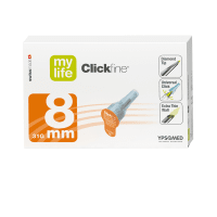 PENSÜSTLI NÕELAD CLICKFINE 31G X 8 MM N100 ORANZ