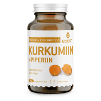 ECOSH LIFE KURKUMIIN JA PIPERIIN KAPSLID N90