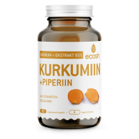 ECOSH LIFE KURKUMIIN JA PIPERIIN KAPSLID N90