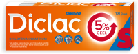 DICLAC 5% GEEL 50MG 1G 100G N1