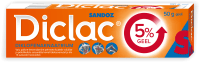 DICLAC 5% GEEL 50MG 1G 50G N1