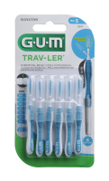 GUM HAMBAVAHEHARJAD TRAV-LER KOONUS 1,6MM SININE N6