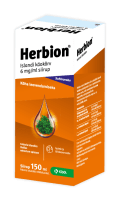 HERBION ISLANDI KÄOKÕRV SIIRUP 6MG 1ML 150ML N1