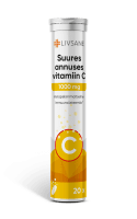 LIVSANE VITAMIIN C LAHUSTUV TBL 1000MG TUGEVATOIMELINE N20