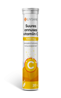 LIVSANE VITAMIIN C LAHUSTUV TBL 1000MG TUGEVATOIMELINE N20
