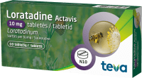 LORATADINE ACTAVIS TBL 10MG N10