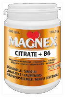 MAGNEX CITRATE + VITAMIIN B6 TBL N100