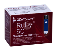 TESTRIBAD MEDISMART RUBY N50 (GLÜKOMEETRI)