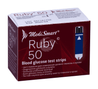 TESTRIBAD MEDISMART RUBY N50 (GLÜKOMEETRI)