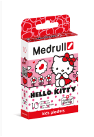 MEDRULL HELLO KITTY PLAASTER 25X57MM LASTELE VEEKINDEL N10