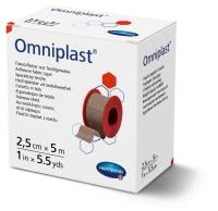 OMNIPLAST RULLPLAASTER 2,5CMX5M NAHAVÄRVI TEKSTIIL