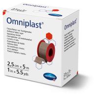 OMNIPLAST RULLPLAASTER 2,5CMX5M NAHAVÄRVI TEKSTIIL