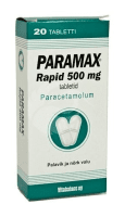 PARAMAX RAPID TBL 500MG N20