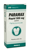 PARAMAX RAPID TBL 500MG N20