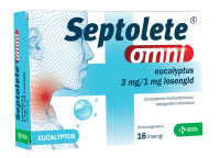 SEPTOLETE OMNI EUCALYPTUS LOSENG 3MG+1MG N16