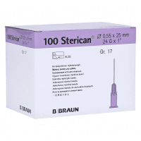 SÜSTLANÕEL STERICAN 24G 0.55X25MM (PAKK) N100