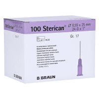 SÜSTLANÕEL STERICAN 24G 0.55X25MM (PAKK) N100