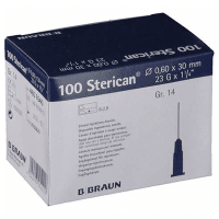 SÜSTLANÕEL STERICAN 23G 0.6X30MM (PAKK) N100