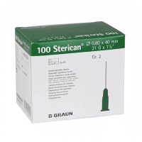 SÜSTLANÕEL STERICAN 21G 0.8X40MM (PAKK) N100