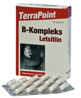TERRAPOINT B-KOMPLEKS LETSITIIN KAPSLID N30