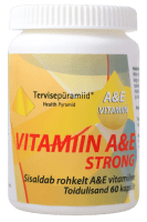 TERVISEPÜRAMIID VITAMIIN A+E STRONG KAPSLID N60