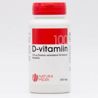 VITAMIIN D ÕLIKAPSLID 100MCG N200
