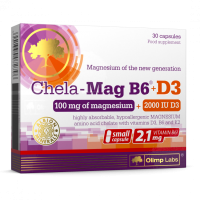 OLIMPLABS CHELA-MAG B6+D3 KAPSLID N30