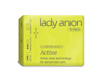 LADY ANION ACTIVE HÜGIEENILINE SIDE 180MM N15