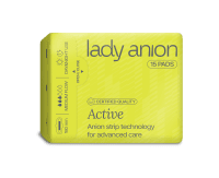 LADY ANION ACTIVE HÜGIEENILINE SIDE 180MM N15