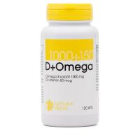 NM OMEGA-3 KALAÕLI 1000MG + VITAMIIN D 50MCG KAPSLID N120
