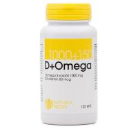 NM OMEGA-3 KALAÕLI 1000MG + VITAMIIN D 50MCG KAPSLID N120