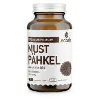 ECOSH LIFE MUSTA PÄHKLI EKSTRAKT KAPSLID N90