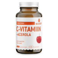 ECOSH LIFE BIOAKTIIVNE C-VITAMIIN ACEROLAGA KAPSLID N90