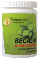 TERVISEPÜRAMIID BECALM TBL MELATONIINIGA N30