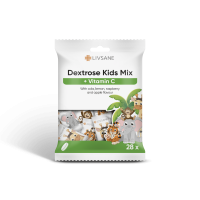 LIVSANE GLÜKOOSI NÄRIMISTABLETID MIX VITAMIIN C-GA LASTELE N28