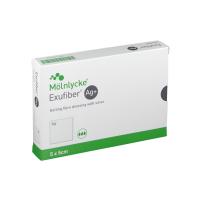 EXUFIBER AG+ HAAVASIDE 5X5CM GEELISTUV N10