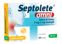 SEPTOLETE OMNI LEMON&HONEY LOSENG 3MG+1MG N16