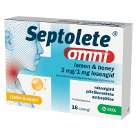 SEPTOLETE OMNI LEMON&HONEY LOSENG 3MG+1MG N16