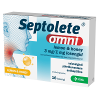 SEPTOLETE OMNI LEMON&HONEY LOSENG 3MG+1MG N16