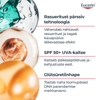 EUCERIN SUN OIL CONTROL PÄIKESEKAITSE GEEL-KREEM SPF50+ 200ML