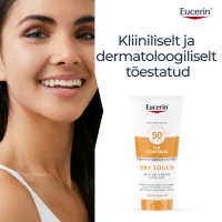 EUCERIN SUN OIL CONTROL PÄIKESEKAITSE GEEL-KREEM SPF50+ 200ML