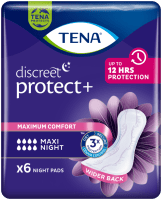 TENA DISCREET SIDE MAXI NIGHT 914ML N6