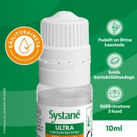SYSTANE ULTRA SILMATILGAD NIISUTAVAD SÄILITUSAINETA 10ML