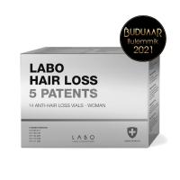 LABO HAIR LOSS 5 PATENTS AMPULLID NAISTELE 3,5ML N14