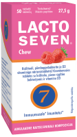 LACTOSEVEN CHEW NÄRIMISTBL MAASIKA/VAARIKAMAITSELINE N50