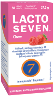 LACTOSEVEN CHEW NÄRIMISTBL MAASIKA/VAARIKAMAITSELINE N50
