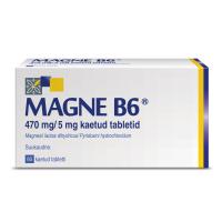 MAGNE B6 KAETUD TBL 5MG+470MG N60