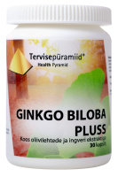 TERVISEPÜRAMIID GINKGO BILOBA PLUSS KAPSLID N30
