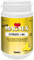 MAGNEX CITRATE + VITAMIIN B6 NÄRIMISTABLETT 375MG+3MG N100