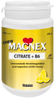 MAGNEX CITRATE + VITAMIIN B6 NÄRIMISTABLETT 375MG+3MG N100